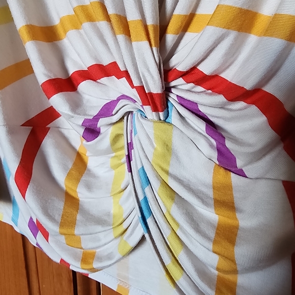 Modcloth Rainbow Striped Tank - Picture 2 of 7